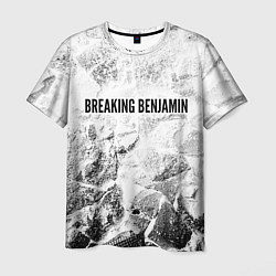 Мужская футболка Breaking Benjamin white graphite