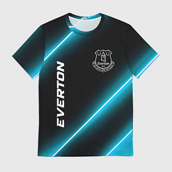 Мужская футболка Everton неоновые лампы