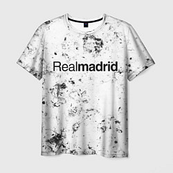 Футболка мужская Real Madrid dirty ice, цвет: 3D-принт