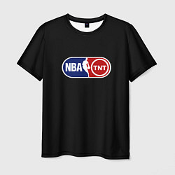Футболка мужская NBA logo tnt, цвет: 3D-принт