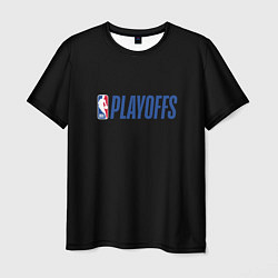 Футболка мужская NBA playoffs, цвет: 3D-принт