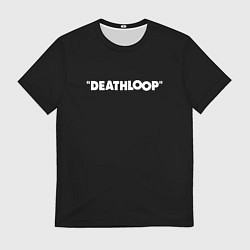 Мужская футболка Deathloop logo