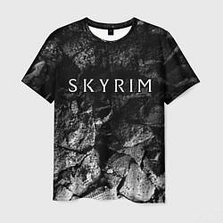 Футболка мужская Skyrim black graphite, цвет: 3D-принт