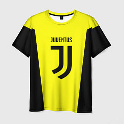 Мужская футболка Juventus sport geometry yellow