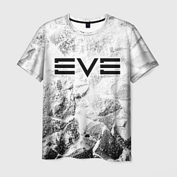 Мужская футболка EVE white graphite