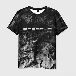 Футболка мужская Porsche black graphite, цвет: 3D-принт
