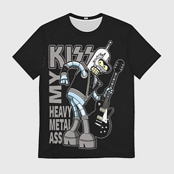 Мужская футболка Bender - kiss
