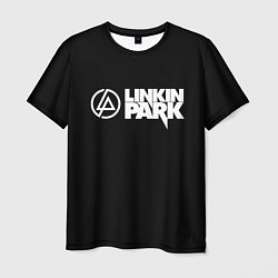 Мужская футболка Linkin park logo rock music