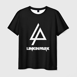 Мужская футболка Linkin park logo brend music