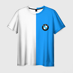 Мужская футболка BMW sport blue white