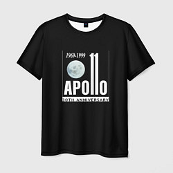 Мужская футболка Apollo space