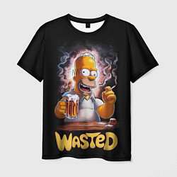 Мужская футболка Homer - wasted