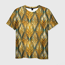 Мужская футболка Золото осени травинки