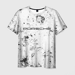 Мужская футболка Porsche dirty ice