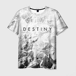 Мужская футболка Destiny white graphite