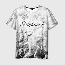Футболка мужская Nightwish white graphite, цвет: 3D-принт