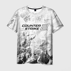 Мужская футболка Counter-Strike 2 white graphite