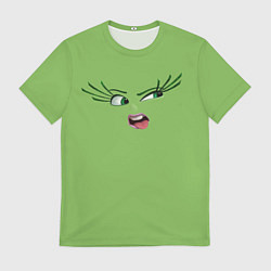 Мужская футболка Эмоция брезгливости - лицо крупное