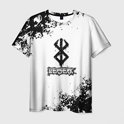 Мужская футболка Хвост феи x Берсерк