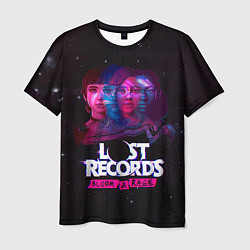 Мужская футболка Герои Lost records bloom and rage