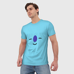 Футболка мужская BT21-Koya, цвет: 3D-принт — фото 2