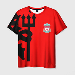 Футболка мужская Liverpool fc sport steel, цвет: 3D-принт