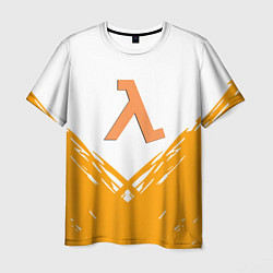 Футболка мужская Half life текстура, цвет: 3D-принт