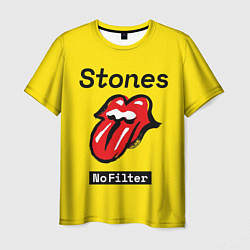 Мужская футболка Stones no filter