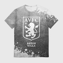 Мужская футболка Aston Villa - grey gradient