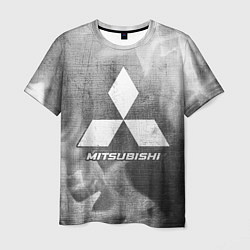 Футболка мужская Mitsubishi - grey gradient, цвет: 3D-принт