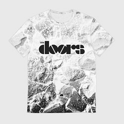 Мужская футболка The Doors white graphite