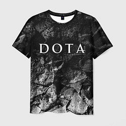 Футболка мужская Dota black graphite, цвет: 3D-принт