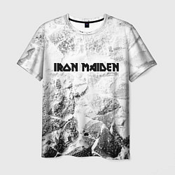 Мужская футболка Iron Maiden white graphite