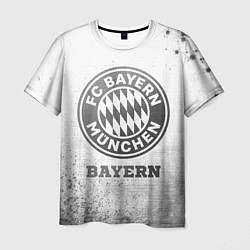 Мужская футболка Bayern - white gradient