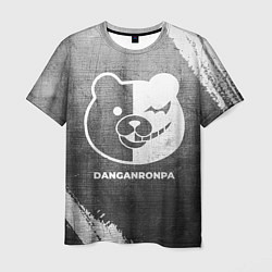 Мужская футболка Danganronpa - grey gradient