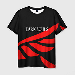 Мужская футболка Dark souls game wings