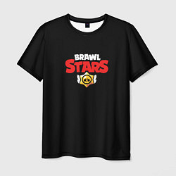 Мужская футболка Brawl stars logo red