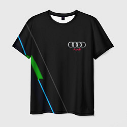 Мужская футболка AUDI geometry line