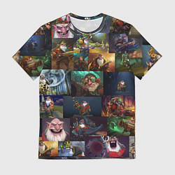 Мужская футболка Sniper Dota 2