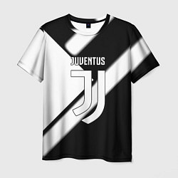 Мужская футболка Juventus geometry steel