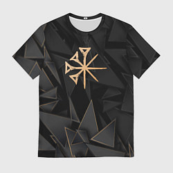 Мужская футболка Nightwish golden poly