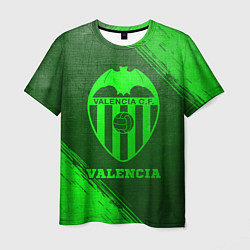 Мужская футболка Valencia - green gradient