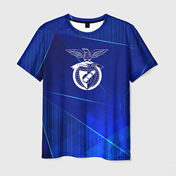 Мужская футболка Benfica blue poly