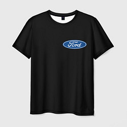 Футболка мужская FORD logo auto, цвет: 3D-принт