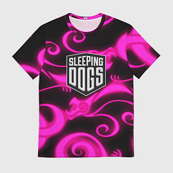 Мужская футболка Sleeping dogs japan gta dragon