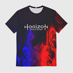 Мужская футболка Horizon: Zero Dawn flame steel