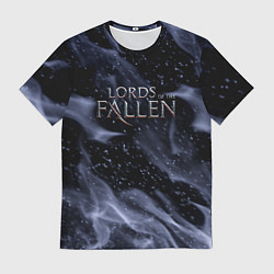 Мужская футболка Lord of the fallen fire