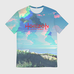 Мужская футболка Horizon: Zero Dawn game steel