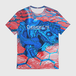 Мужская футболка Chernobylite monster