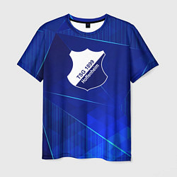 Футболка мужская Hoffenheim blue poly, цвет: 3D-принт